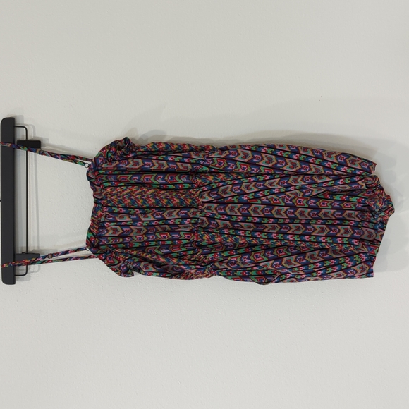 F21 Boho printed romper Sz large - Picture 4 of 6